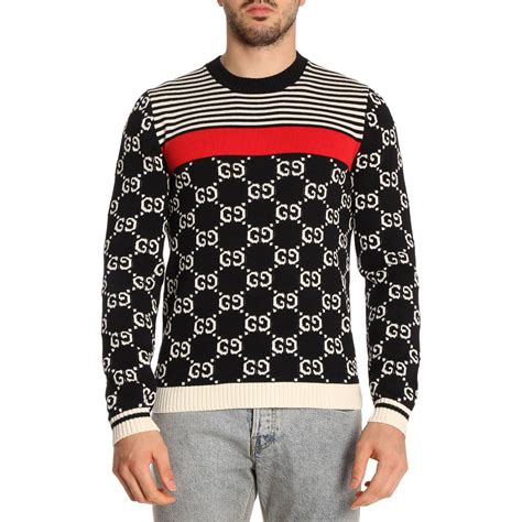 gucci letterman sweater|gucci jumper men's.